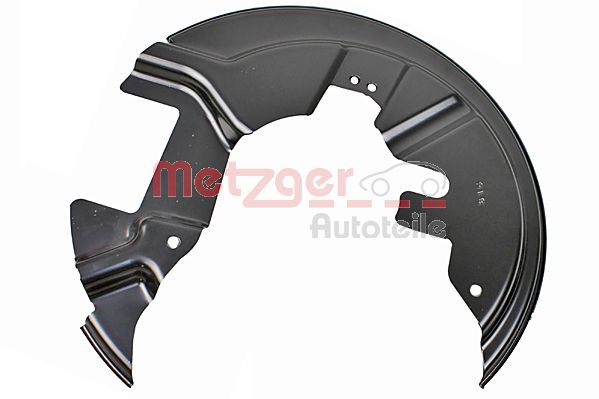 Splash Panel, brake disc - 6115477 METZGER